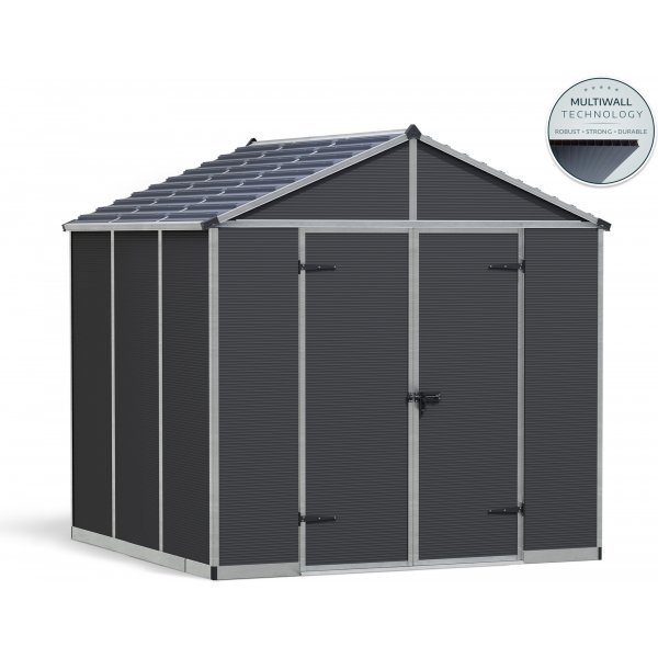 Canopia Rubicon Ultra Durable Værktøjsskur 5,4 m² - Mørkegrå Canopia Rubicon Ultra Durable Værktøjsskur 5,4 m² - Mørkegrå
