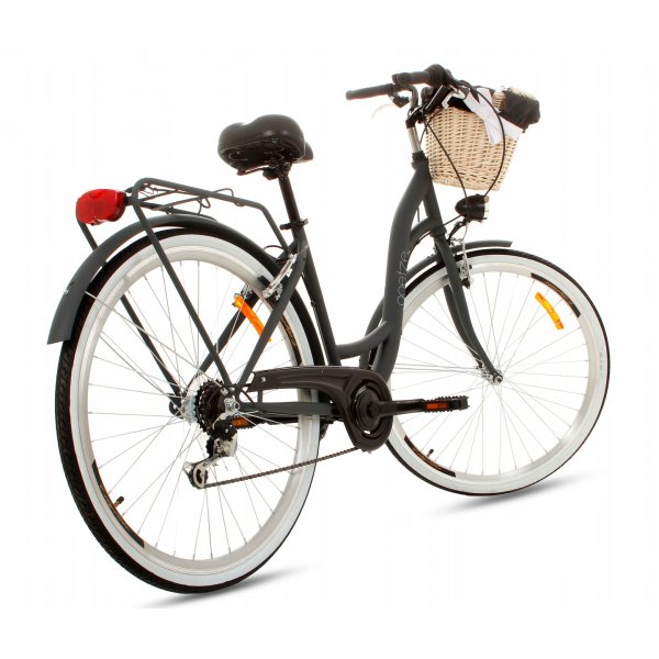 Damcykel Mood 28\\\" Svart Grafit Damcykel Mood 28\\\" Svart Grafit