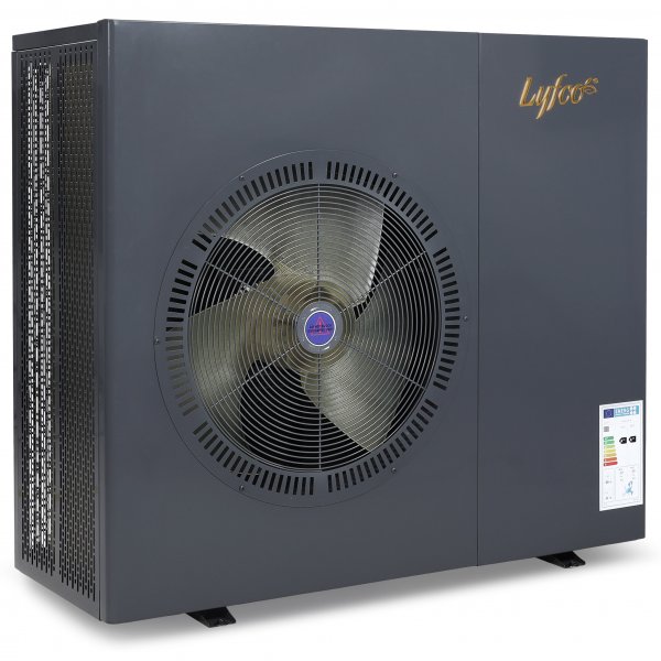 Luft/vand-varmepumpe 16 kW | Til huse op til 220 m | Tler -30 C | Inverter | WiFi