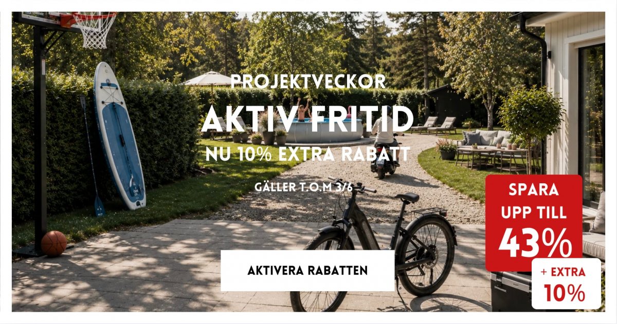 Projektveckor: Aktiv fritid