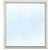 Fast f�nster 3-glas - tr� - U-v�rde 1,1