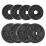 Hantelset - Helsvart - 20 kg