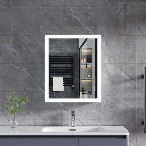 Spegelsk&aring;p 50 cm | Dimbart ljus | Glanz