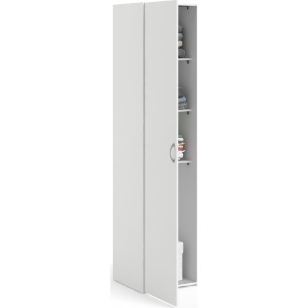 Space garderob vit - 40 cm bred - 175 cm h�g