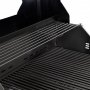 Rostfri gasolgrill med varmluftsfunktion & sidobrännare Rostfri gasolgrill med varmluftsfunktion & sidobrännare