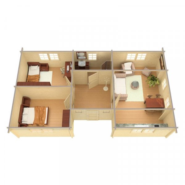 Fritidshus Gränna - 55.5 m² Fritidshus Gränna - 55.5 m²