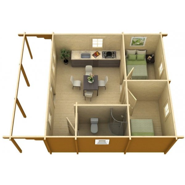 Fritidshus Bolmen - 33 m² Fritidshus Bolmen - 33 m²