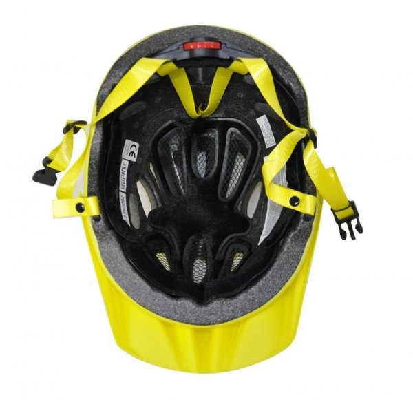 Cykelhjlm Toledo gul