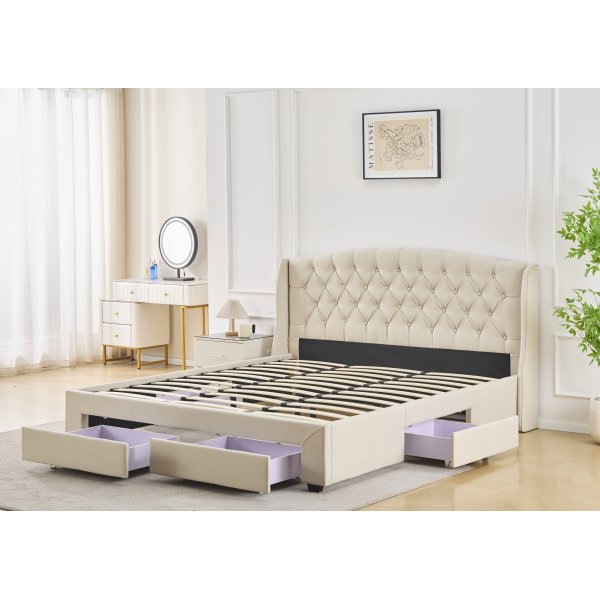 S�ngram 180 x 200 cm - Beige