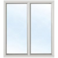 Aluminiumfönster - Karmfast - 2-glas - Med bågpost - U-värde 1.3 Aluminiumfönster - Karmfast - 2-glas - Med bågpost - U-värde 1.3
