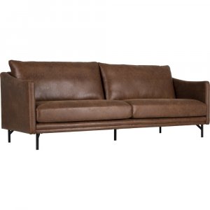 Vintage sofa 3-personers brun 223 cm Vintage sofa 3-personers brun 223 cm