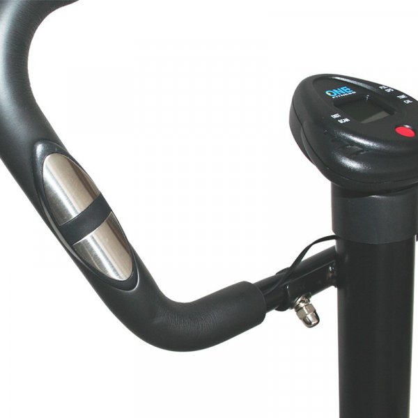 Träningscykel - Mekanisk med pulssensorer (W7208) vit Träningscykel - Mekanisk med pulssensorer (W7208) vit