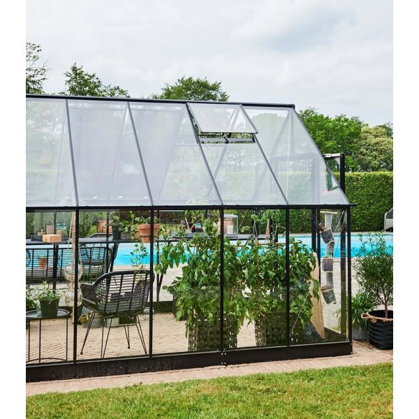 Greenhouse Qube 13 m² - Schwarz Greenhouse Qube 13 m² - Schwarz
