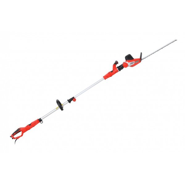 Elektrisk häcksax med teleskophandtag - Röd Elektrisk häcksax med teleskophandtag - Röd