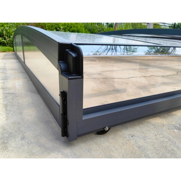 Dach zum Pool - 4x8 m Dach zum Pool - 4x8 m