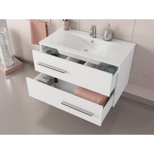 Badrumsmöbler Fancy - Vit Badrumsmöbler Fancy - Vit