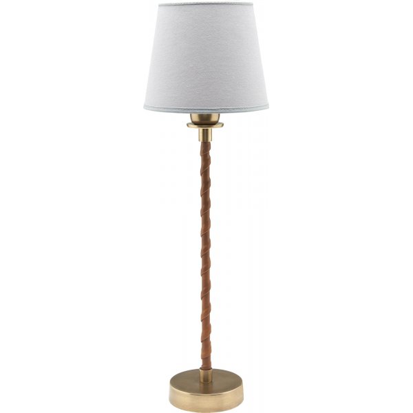 Nora lampfot - Antikm�ssing - 46 cm