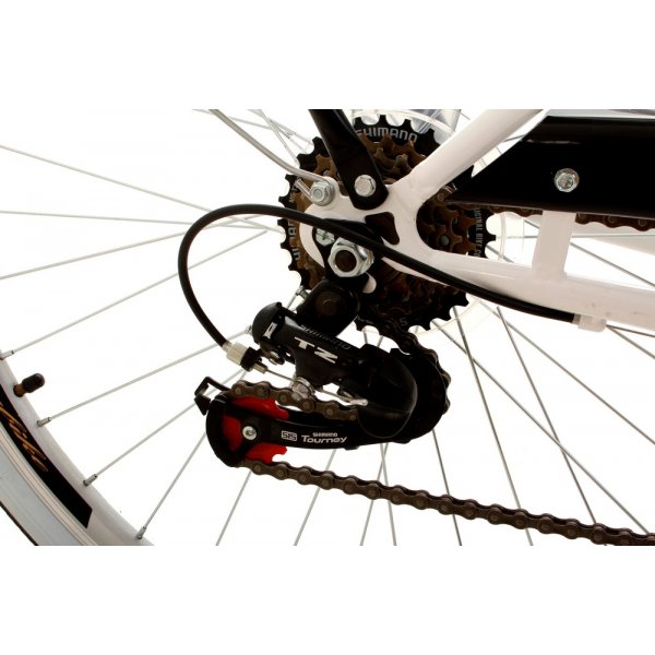 Damcykel Goetze Mood - svart / Vit + L�sk�tting