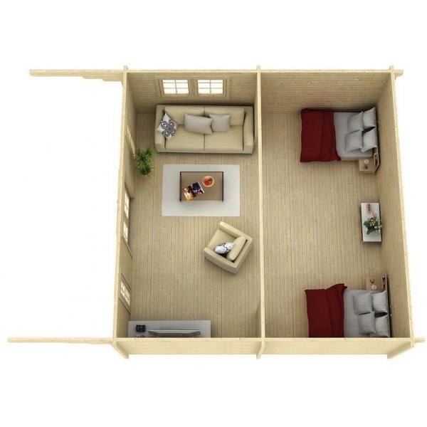 Fritidshus Skagen - 36 m² Fritidshus Skagen - 36 m²