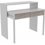 Skrivbord Maida utdragbart vit - 99 cm