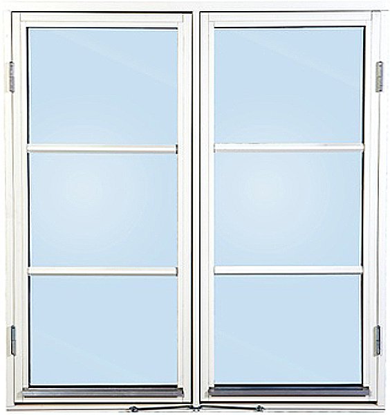 2-glasfnster uttgende - 2-Luft - U-vrde 1,5