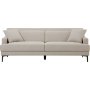 Soffa 3-sits beige modern - Hanna