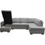 Soffa 309 cm ljusgr� - Solna