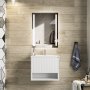 Badezimmerpaket - Aurelia | Soft-Close-Schubladen & LED-Spiegel | 60 cm
