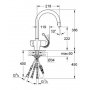 Grohe Diskldsblandare ettgrepp, DN 15 Zedra 32310