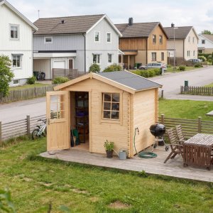 Friggebod Ulla B - 5,0 m� - 28 mm tr�