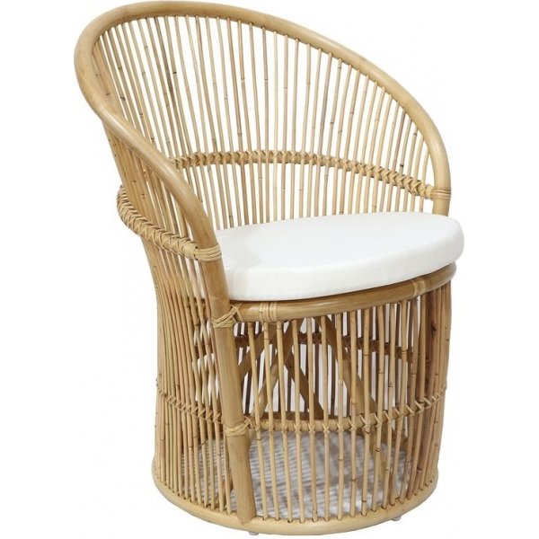 Narva lnestol i rattan - Natur