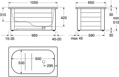 Gustavsberg siddebadekar Gustavsberg siddebadekar