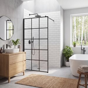 Duschv�gg 90x190 cm - Shadow