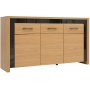 Manilla sideboard - Ek/svart
