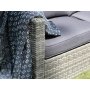 Ingelstorp hrnsoffa med fotpall - Gr konstrotting
