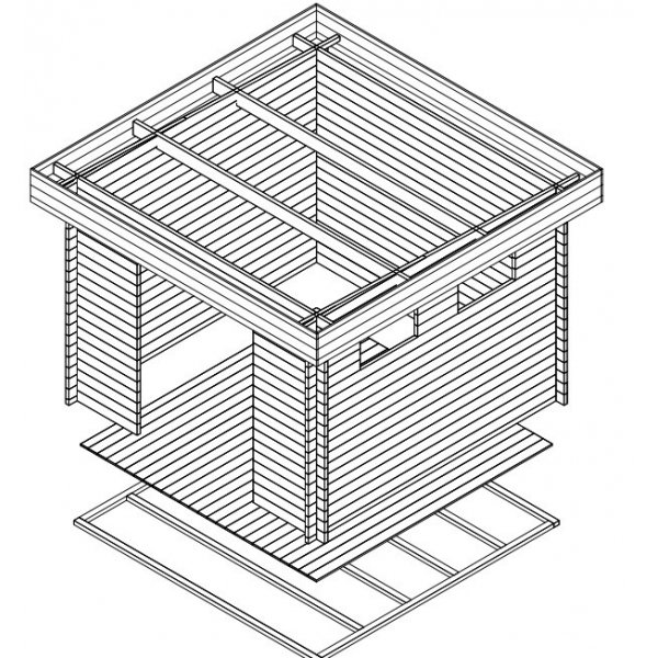 Förråd Arne C - 10 m² Förråd Arne C - 10 m²