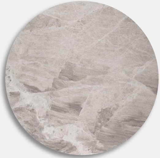 Silver Diana marmorskiva �50 cm