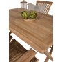 Bjurker Matgrupp (120x70) - Natur - 4 Stolar