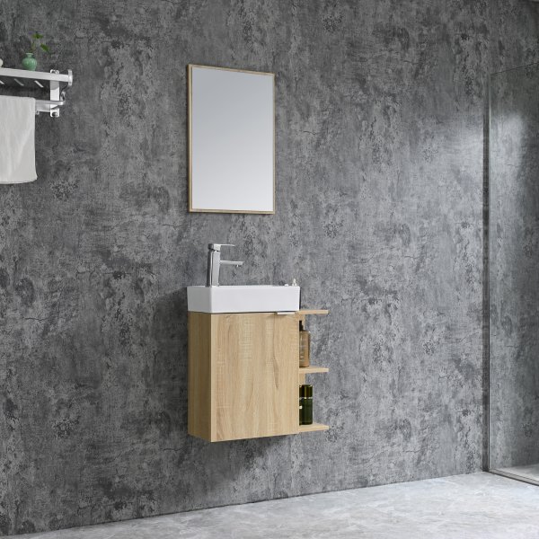 Badrumsmöbel Lyon - Trä Badrumsmöbel Lyon - Trä