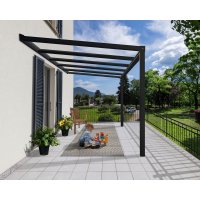 Terrasseoverdækning Stockholm 3.4X3.7 - Grå Terrasseoverdækning Stockholm 3.4X3.7 - Grå