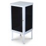 Revel vitt s�ngbord 75 cm med v�nster h�ngd d�rr