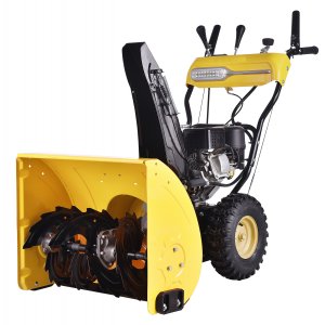 Schneefrse mit 196-cm-LONCIN-Motor und 30-Zoll-Rumbreite - Gelb