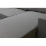 U-soffa Solna med f�rvaring - 309 cm - ljusgr�