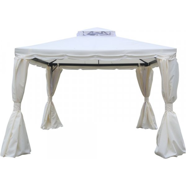 Lerhaga paviljongtak 3*3m  Vit