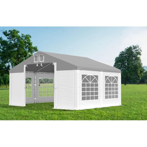 Partyzelt aus PVC - 4 x 4 m