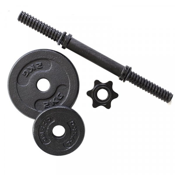 Hantelset - Helsvart - 20 kg Hantelset - Helsvart - 20 kg