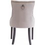Tuva stol med handtag i ryggen - Gr�beige