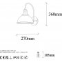 Varzan v�gglampa - Vintage