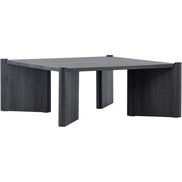 Rogaland soffbord 100 x 100 cm - Svart