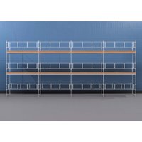 Byggnadsställning HAKI Ram 12x6 m - Aluminium Byggnadsställning HAKI Ram 12x6 m - Aluminium
